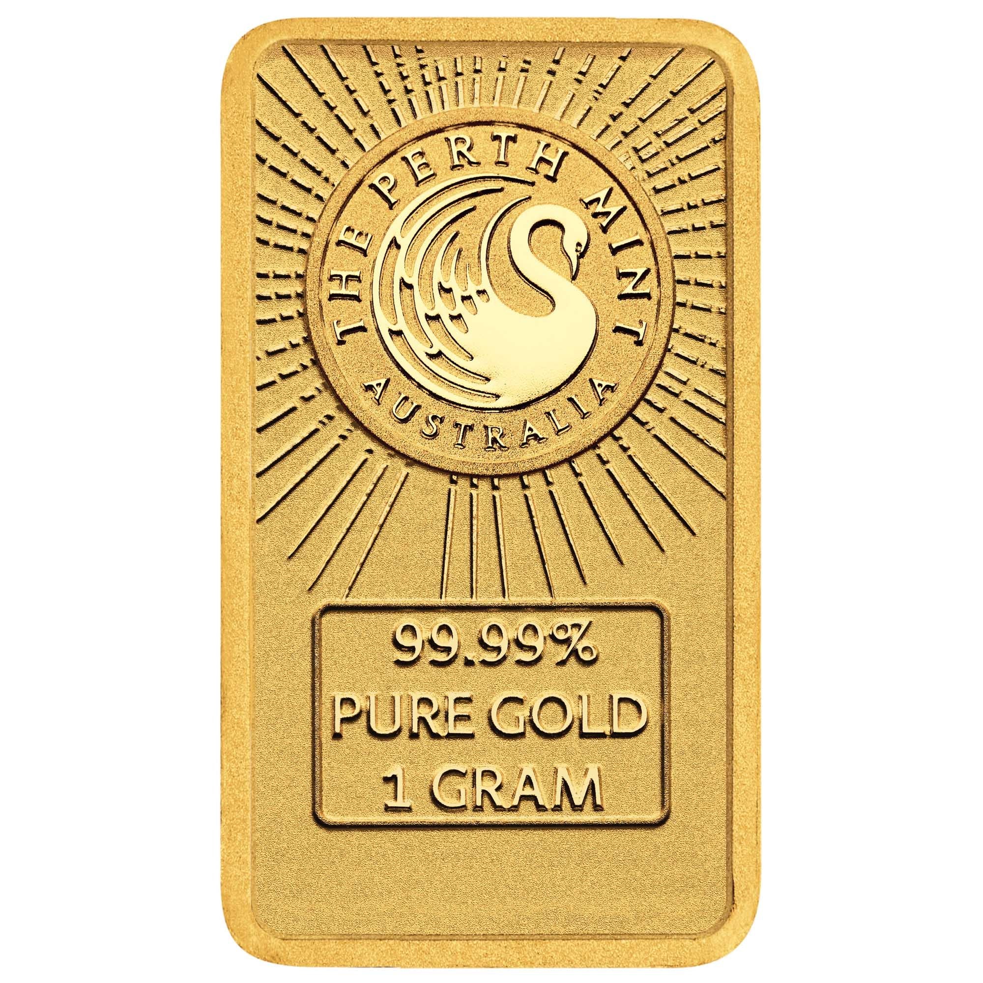 The Perth Mint DUNE 1g Gold Minted Bar