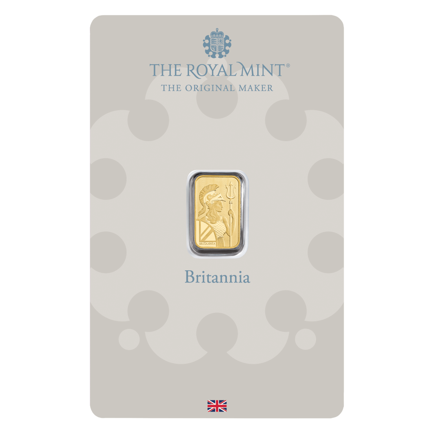 British Britannia 1 Gram Gold Bar