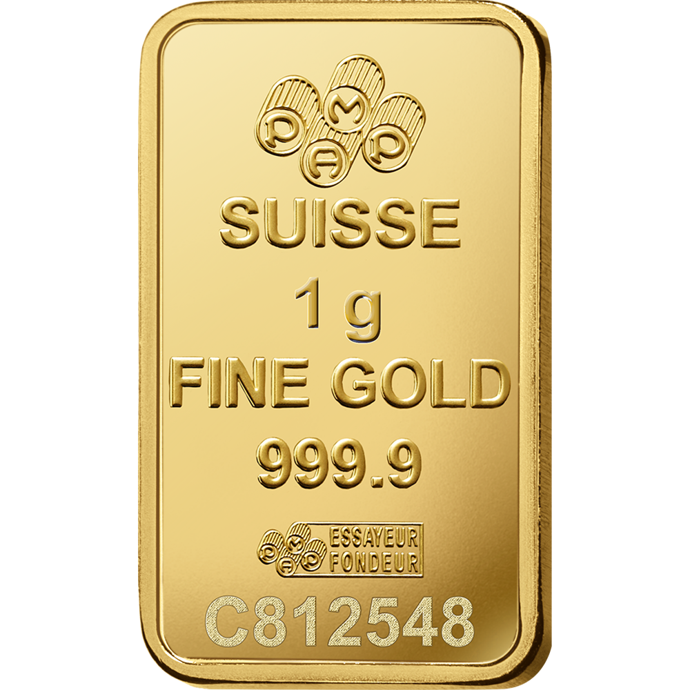 Lady Fortuna™ Gold Minted Bar - 1g