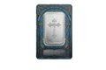 1oz Silver Bar Cross of Christianity