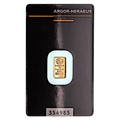 1 Gram Argor-Heraeus Swiss Gold Bullion Bar