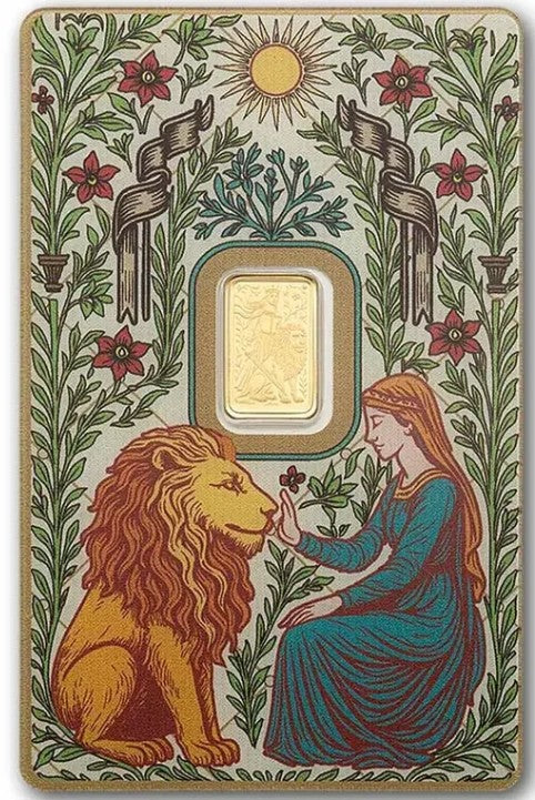 1G PAMP Suisse Una & The Lion Gold Bar