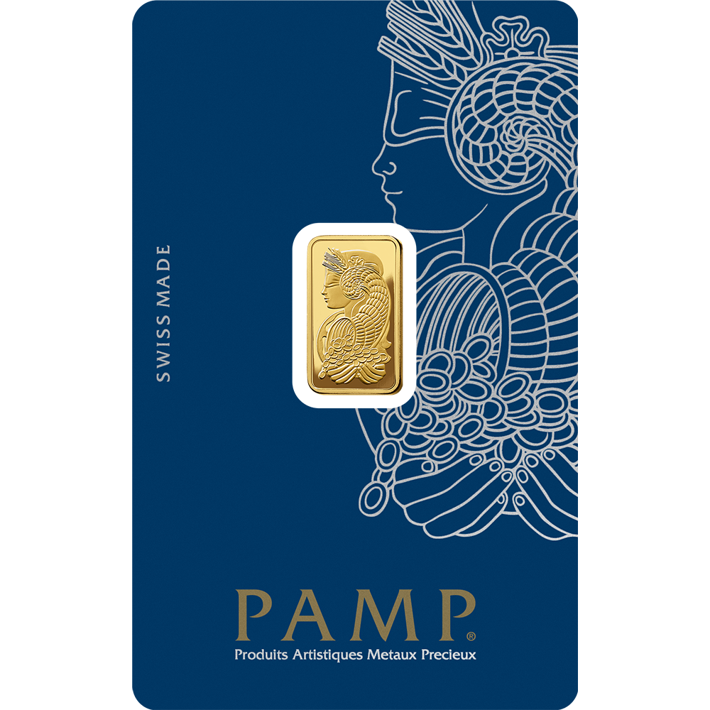 Lady Fortuna™ Gold Minted Bar - 2.5g