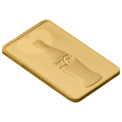 1g Gold Bar Coca-Cola® Love