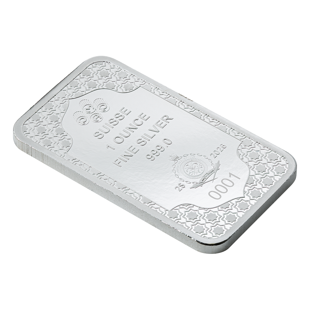 1oz Silver Bar Eid Mubarak