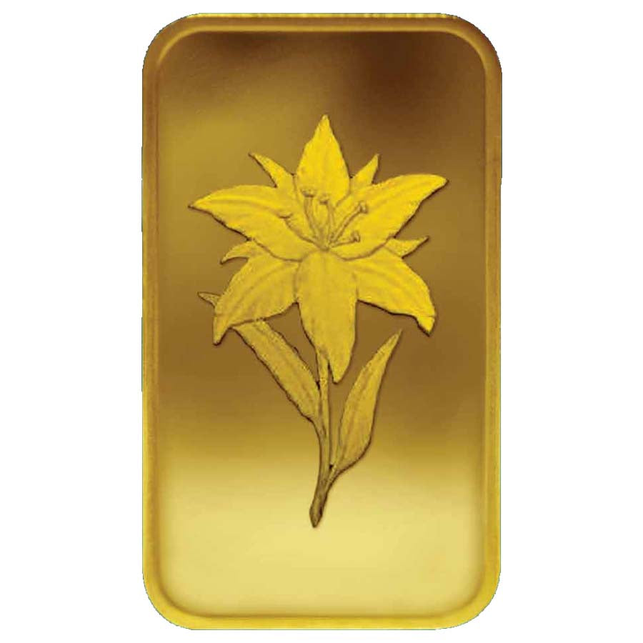 Al Etihad - Lily 1 Gram Gold Bar