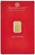 The Royal Mint Lakshmi 1g Gold Bullion Minted Bar