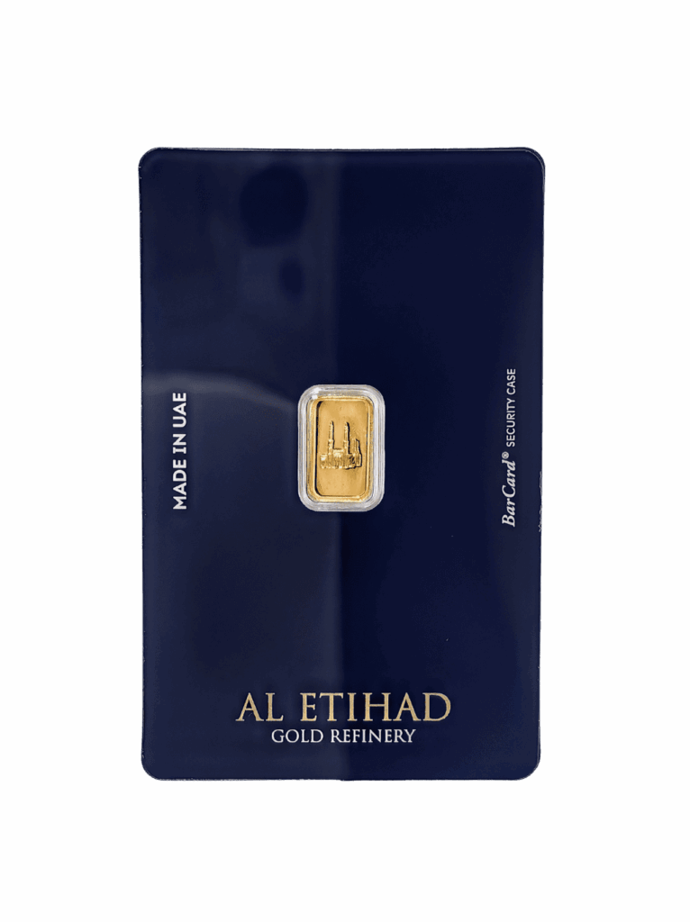 Al Etihad - Mecca 1 Gram Gold Bar